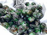 Green Nature Rosary(10mm beads, 90g)