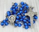 Sapphire Beads Rosary - Blue Crystal Rosary