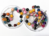 Colorful Marble Rainbow Rosary
