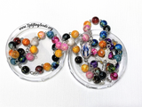 Colorful Marble Rainbow Rosary